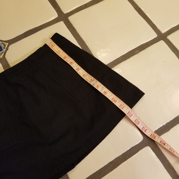 SmartSet Black Mini Skort - Picture 5 of 9